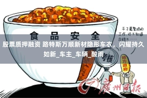 股票质押融资 路特斯万顺新材隐形车衣，闪耀持久如新_车主_车辆_酸雨